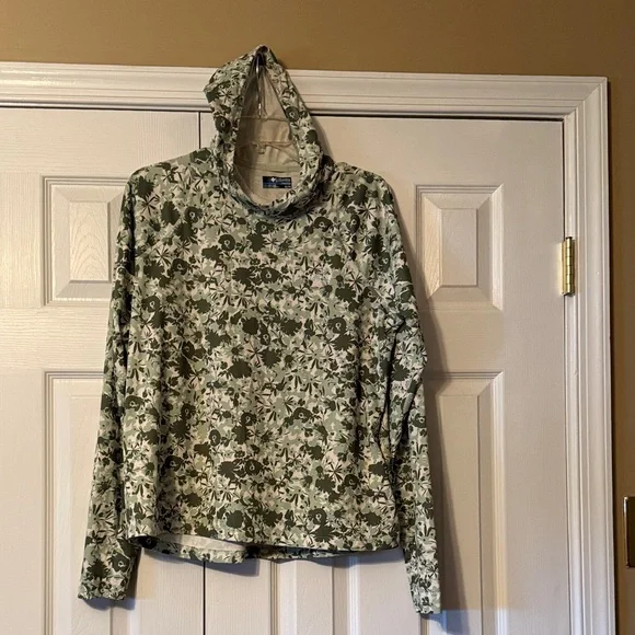 Columbia Titanium SPF hooded long sleeve shirt size XL - Picture 1 of 4